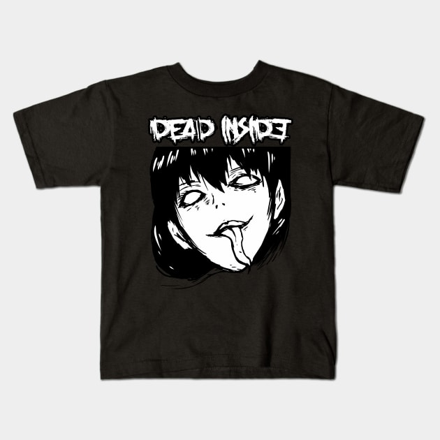 Dead Inside VI Kids T-Shirt by DeathAnarchy